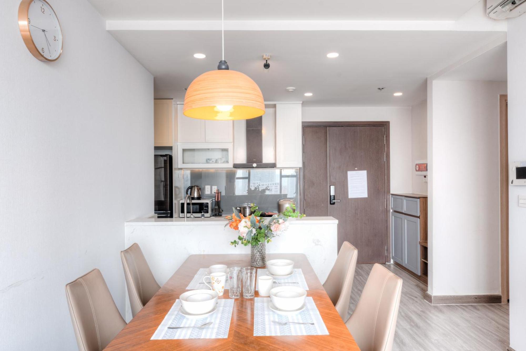 Stellar Cbd Rivergate Apartment - Pool - Free 4G Sim For 3 Nights โฮจิมินห์ซิตี้ ภายนอก รูปภาพ