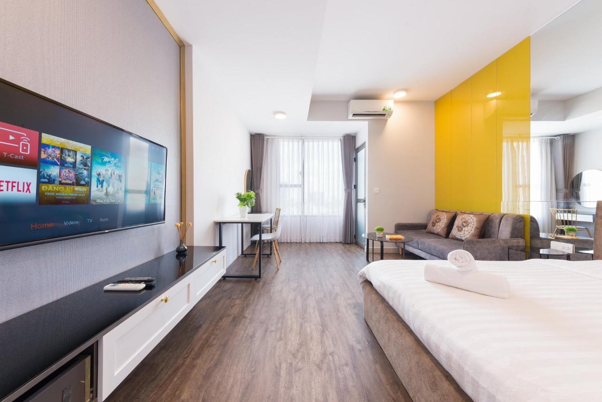Stellar Cbd Rivergate Apartment - Pool - Free 4G Sim For 3 Nights โฮจิมินห์ซิตี้ ภายนอก รูปภาพ