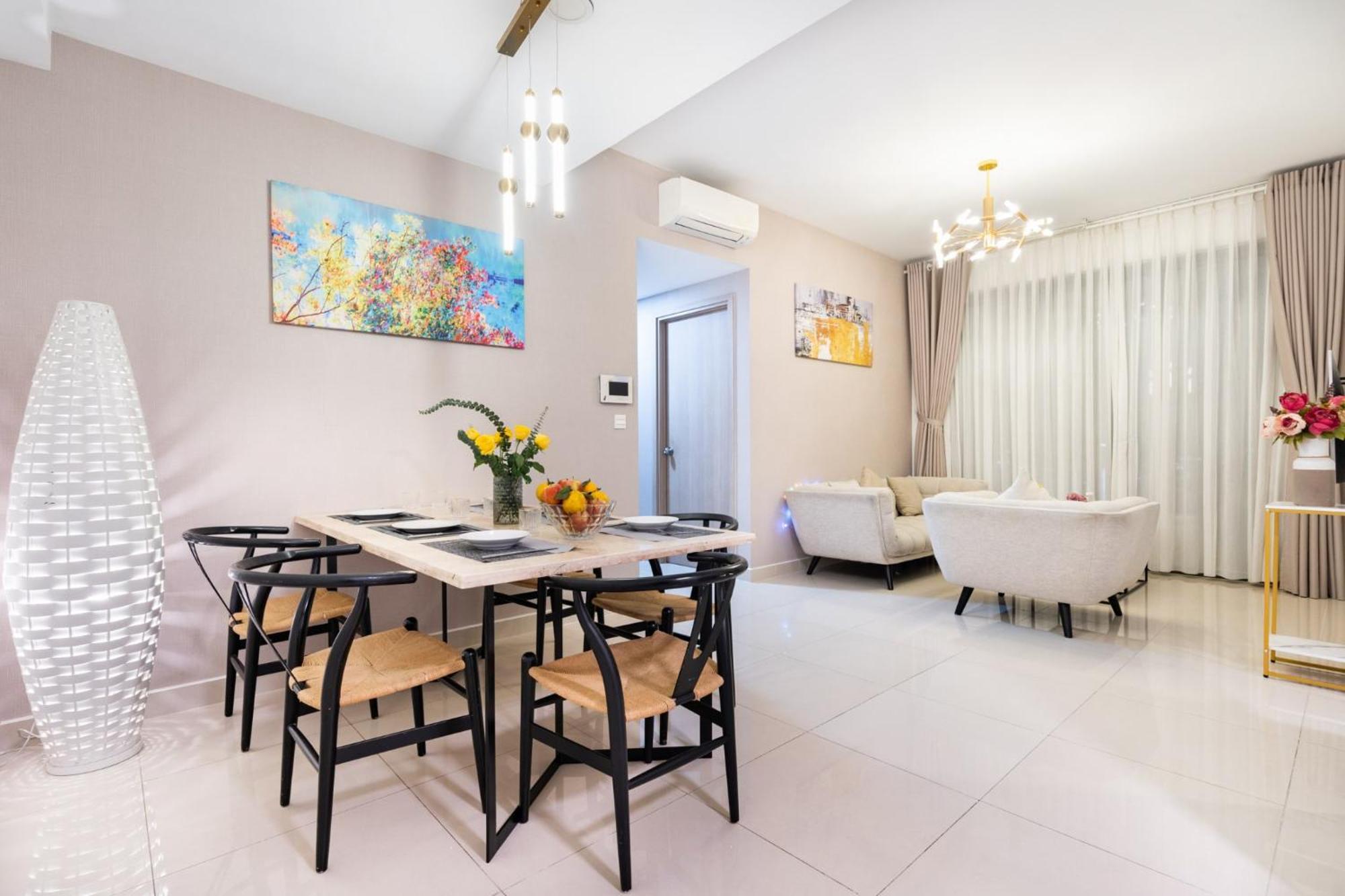 Stellar Cbd Rivergate Apartment - Pool - Free 4G Sim For 3 Nights โฮจิมินห์ซิตี้ ภายนอก รูปภาพ