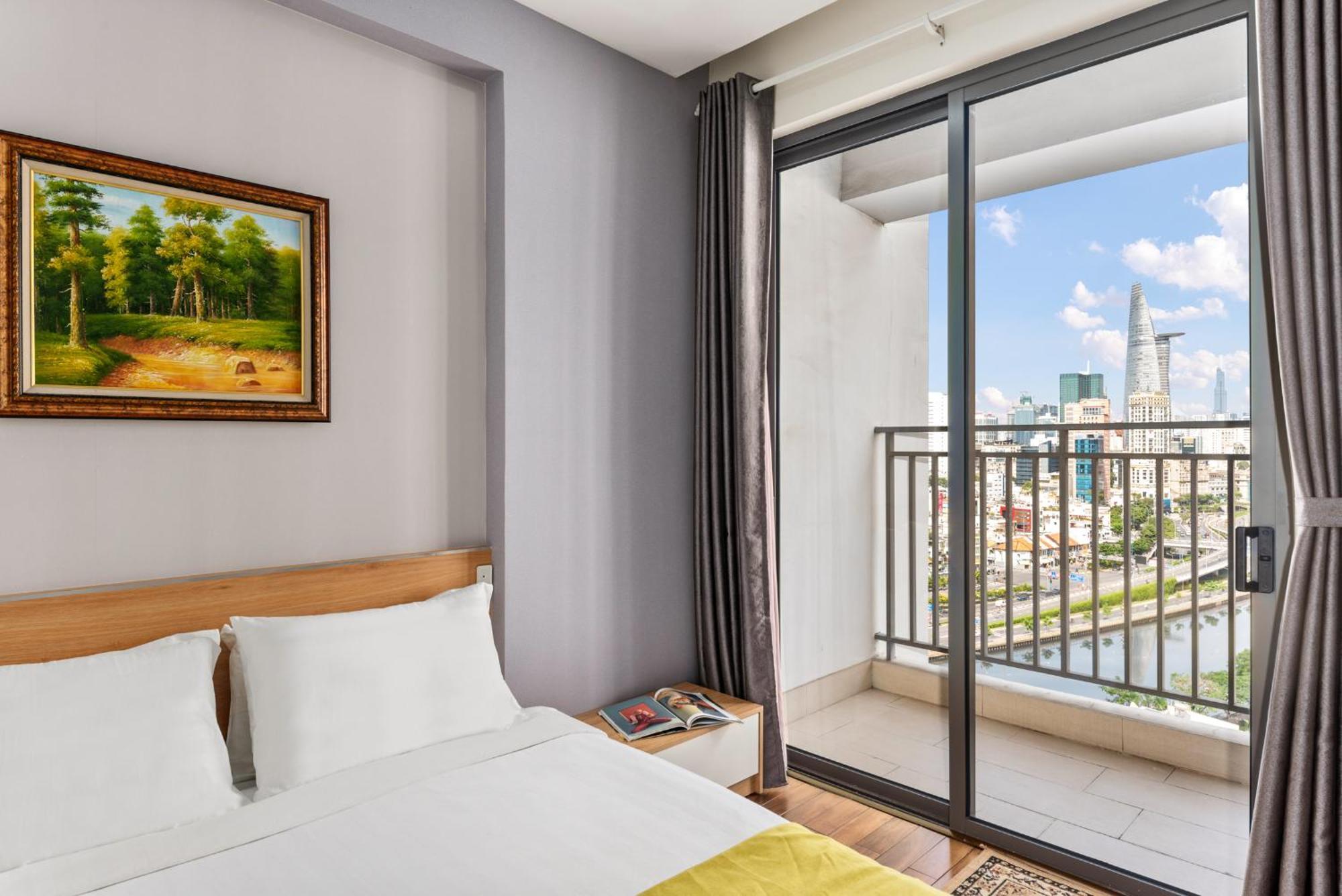 Stellar Cbd Rivergate Apartment - Pool - Free 4G Sim For 3 Nights โฮจิมินห์ซิตี้ ภายนอก รูปภาพ