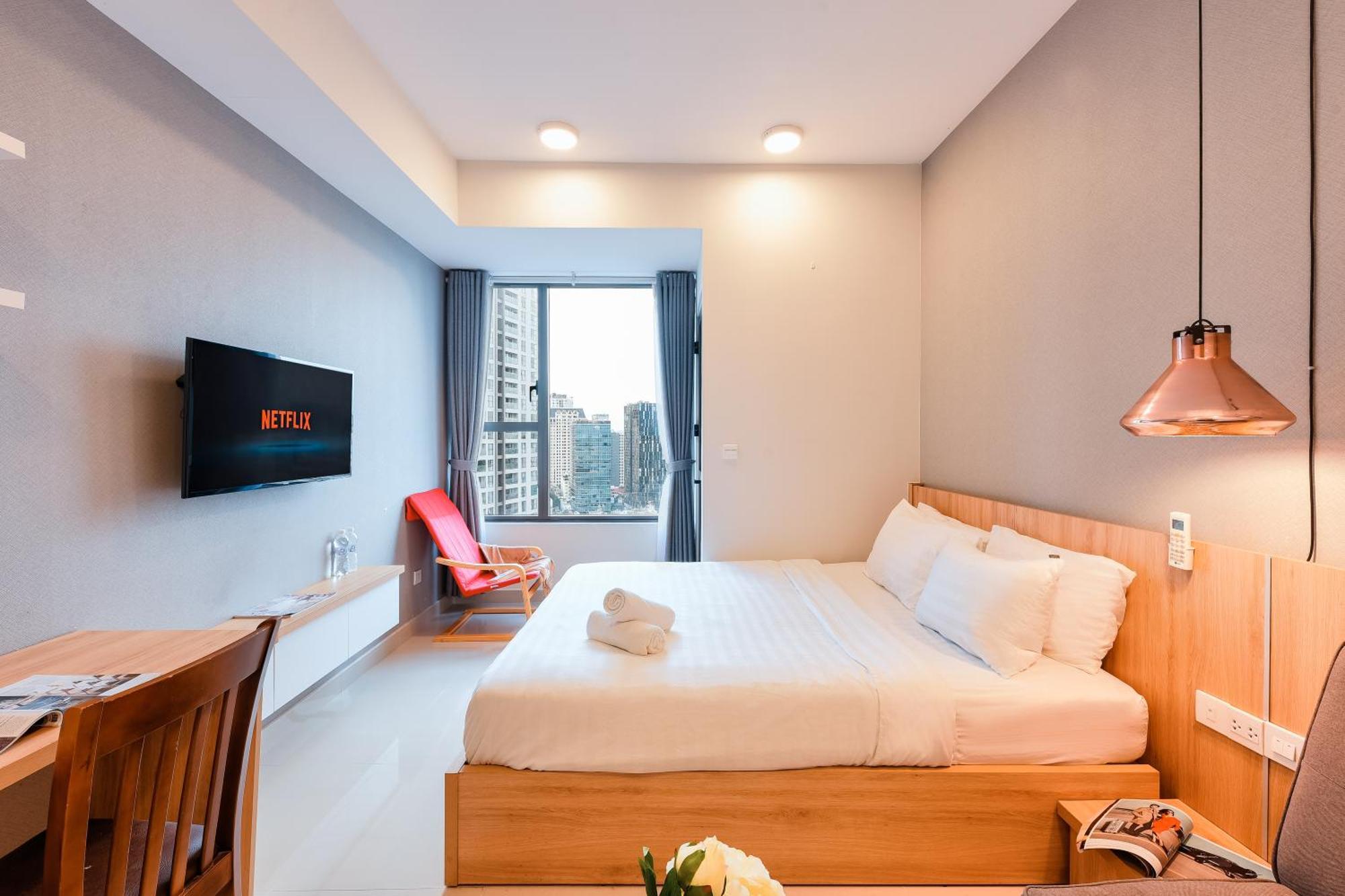 Stellar Cbd Rivergate Apartment - Pool - Free 4G Sim For 3 Nights โฮจิมินห์ซิตี้ ภายนอก รูปภาพ