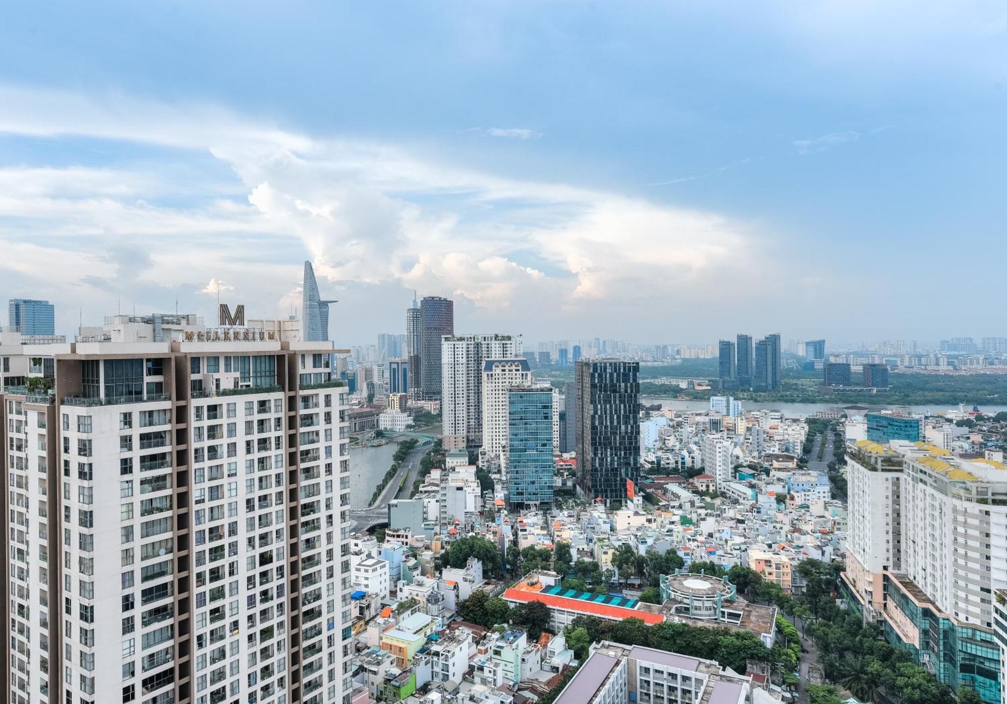 Stellar Cbd Rivergate Apartment - Pool - Free 4G Sim For 3 Nights โฮจิมินห์ซิตี้ ภายนอก รูปภาพ