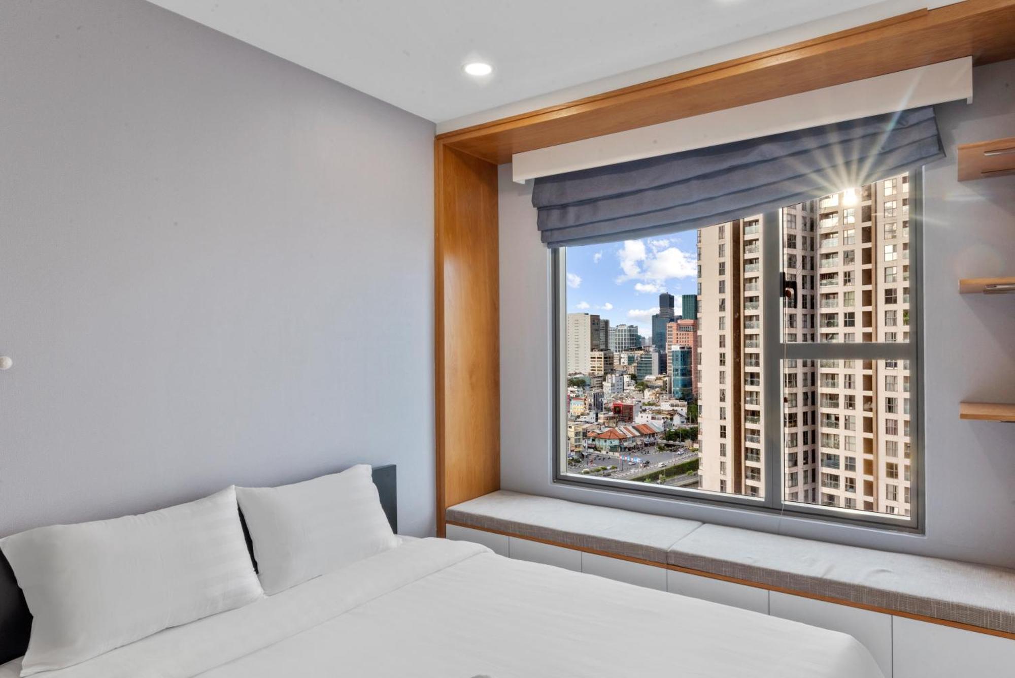 Stellar Cbd Rivergate Apartment - Pool - Free 4G Sim For 3 Nights โฮจิมินห์ซิตี้ ภายนอก รูปภาพ