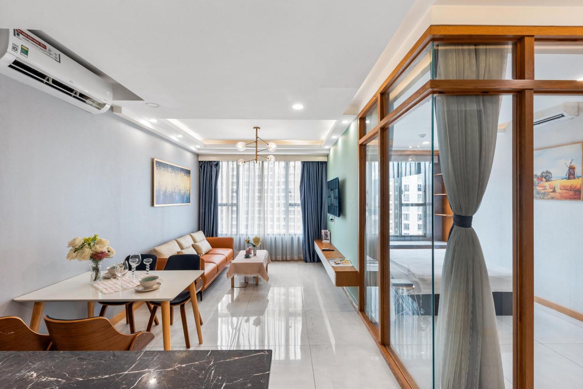 Stellar Cbd Rivergate Apartment - Pool - Free 4G Sim For 3 Nights โฮจิมินห์ซิตี้ ภายนอก รูปภาพ